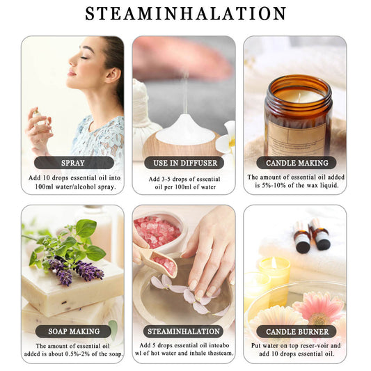 100% Pure Essential Oil, Natural, Organic, Non-GMO Essential Oils